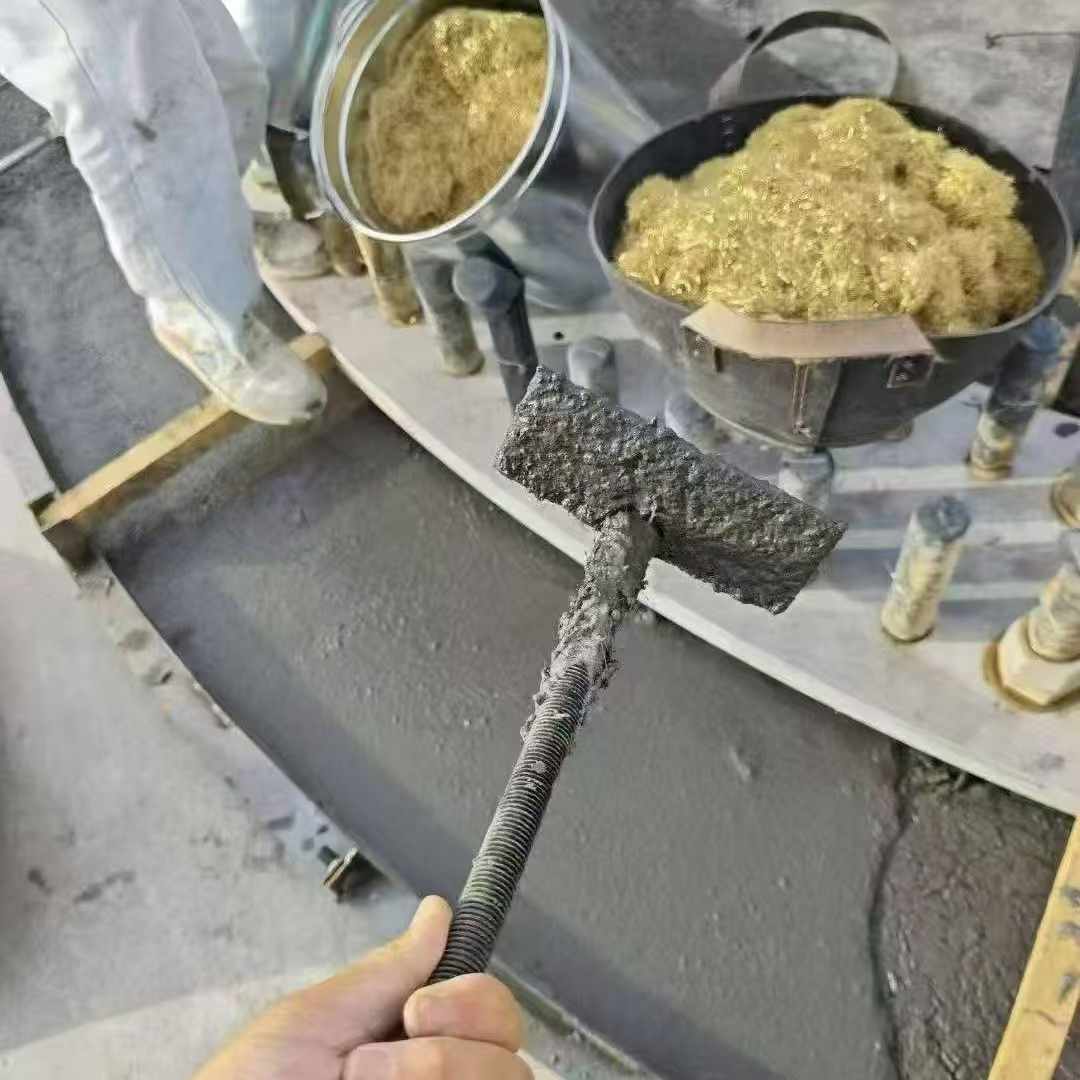 汉沽C120钢纤维高强无收灌浆料 轧机压缩机汽轮机发电机锻压设备底座灌浆材料